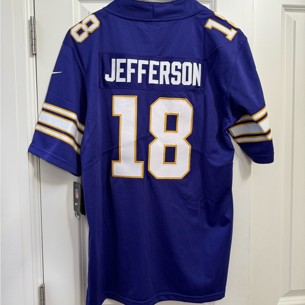NWT Justin Jefferson Minnesota Vikings NFL Jersey